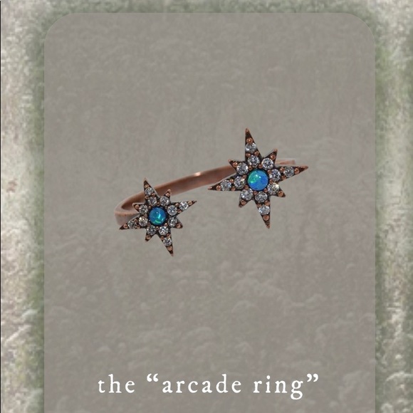 taylor swift arcade ring blue opal eyes folklore - Picture 11 of 16